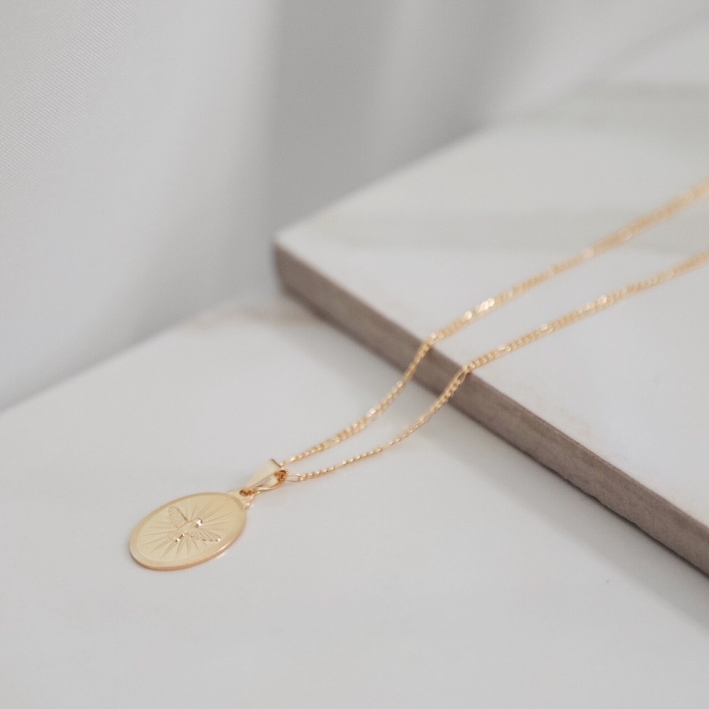 Dove Spirit Necklace | 18k Gold Filled - Picture 5 of 8